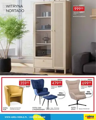 Abra Meble - gazetka promocyjna Gazetka od wtorku 15.04 do poniedziałku 28.04 - strona 11 Abra Meble - gazetka promocyjna Gazetka od wtorku 15.04 do poniedziałku 28.04 - strona 11