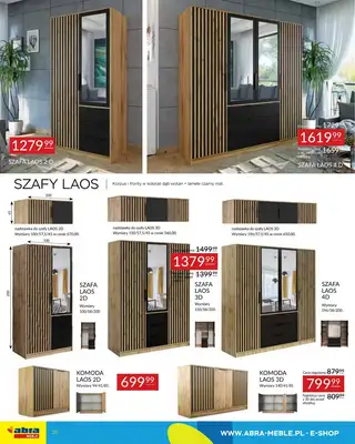 Abra Meble - gazetka promocyjna Gazetka od wtorku 15.04 do poniedziałku 28.04 - strona 20 Abra Meble - gazetka promocyjna Gazetka od wtorku 15.04 do poniedziałku 28.04 - strona 20