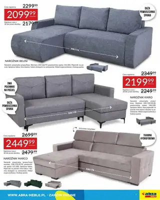 Abra Meble - gazetka promocyjna Gazetka od wtorku 15.04 do poniedziałku 28.04 - strona 7 Abra Meble - gazetka promocyjna Gazetka od wtorku 15.04 do poniedziałku 28.04 - strona 7