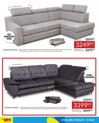 Abra Meble - gazetka promocyjna Gazetka od wtorku 15.04 do poniedziałku 28.04 - strona 6 Abra Meble - gazetka promocyjna Gazetka od wtorku 15.04 do poniedziałku 28.04 - strona 6