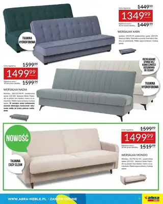Abra Meble - gazetka promocyjna Gazetka od wtorku 15.04 do poniedziałku 28.04 - strona 13 Abra Meble - gazetka promocyjna Gazetka od wtorku 15.04 do poniedziałku 28.04 - strona 13