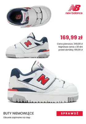 New Balance - gazetka promocyjna Białe sneakersy z wyprzedaży od wtorku 15.04  - strona 6