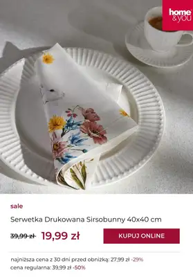 #WIELKANOC - gazetka promocyjna Home&you | SALE: wielkanoc od wtorku 15.04 do niedzieli 20.04 - strona 3
