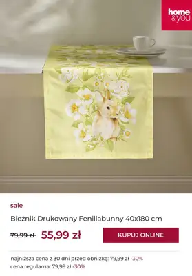 #WIELKANOC - gazetka promocyjna Home&you | SALE: wielkanoc od wtorku 15.04 do niedzieli 20.04 - strona 10