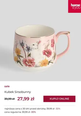 #WIELKANOC - gazetka promocyjna Home&you | SALE: wielkanoc od wtorku 15.04 do niedzieli 20.04 - strona 4