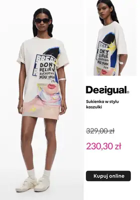 Desigual - gazetka promocyjna Sukienki na wyprzedaży od środy 16.04 do środy 23.04 - strona 6