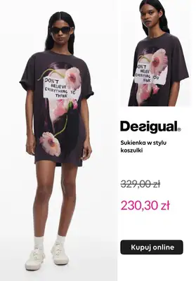 Desigual - gazetka promocyjna Sukienki na wyprzedaży od środy 16.04 do środy 23.04 - strona 3