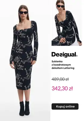 Desigual - gazetka promocyjna Sukienki na wyprzedaży od środy 16.04 do środy 23.04 - strona 4