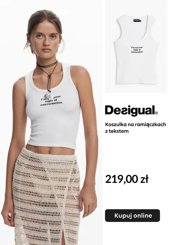 Desigual - gazetka promocyjna Nowa kolekcja Ester Exposito od środy 16.04  - strona 7