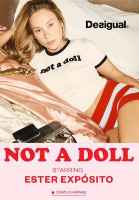 Desigual - gazetka promocyjna Nowa kolekcja Ester Exposito od środy 16.04 