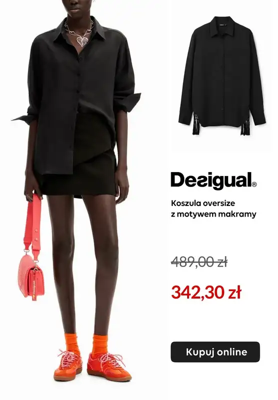 Desigual - gazetka promocyjna Koszulki z wyprzedaży od środy 16.04  - strona 2