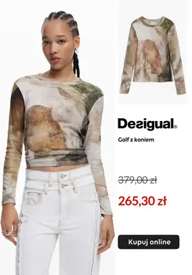 Desigual - gazetka promocyjna Koszulki z wyprzedaży od środy 16.04  - strona 11