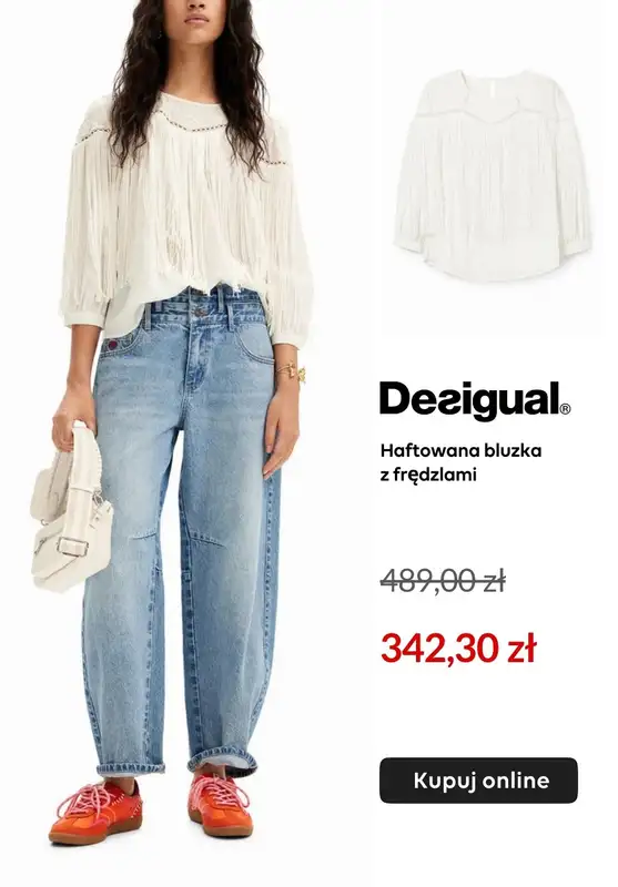 Desigual - gazetka promocyjna Koszulki z wyprzedaży od środy 16.04  - strona 3