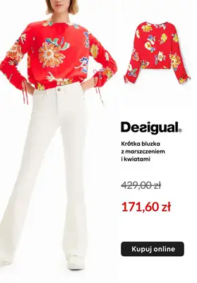 Desigual - gazetka promocyjna Koszulki z wyprzedaży od środy 16.04  - strona 4