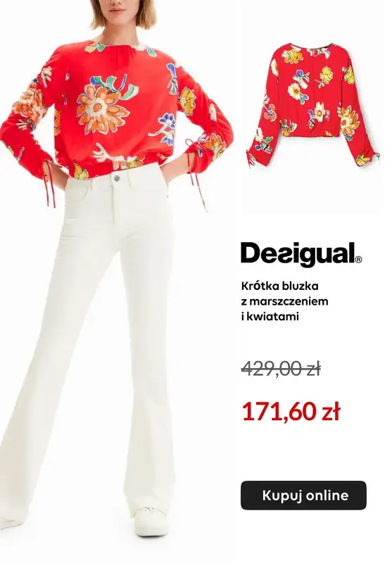 Desigual - gazetka promocyjna Koszulki z wyprzedaży od środy 16.04  - strona 4