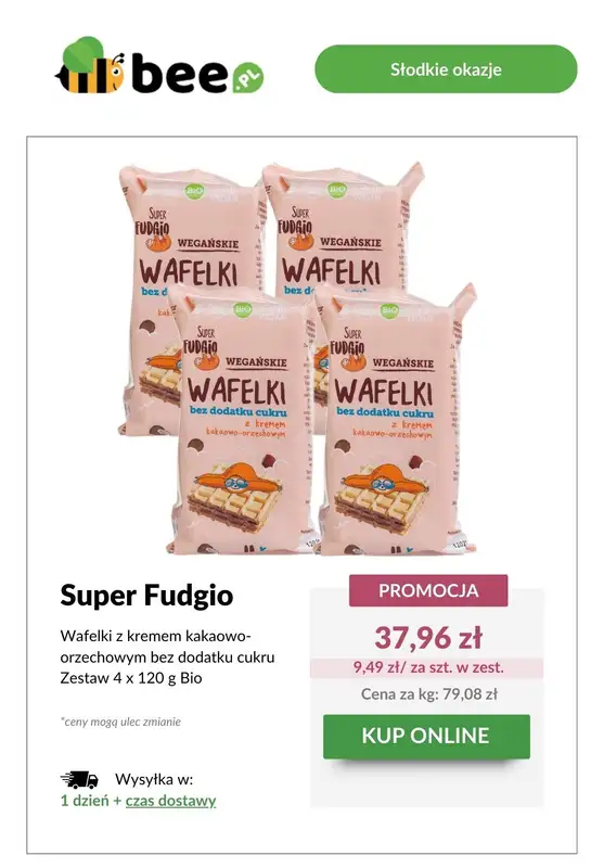 #WIELKANOC - gazetka promocyjna Bee.pl | Słodkie okazje od zajączka od środy 16.04 do niedzieli 20.04 - strona 6