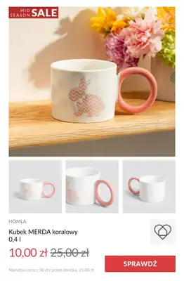 #WIELKANOC - gazetka promocyjna Homla | Do -50% Wielkanocna WYPRZEDAŻ od środy 16.04 do soboty 19.04 - strona 13