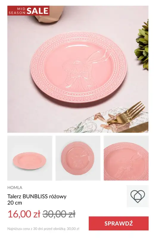 #WIELKANOC - gazetka promocyjna Homla | Do -50% Wielkanocna WYPRZEDAŻ od środy 16.04 do soboty 19.04 - strona 4