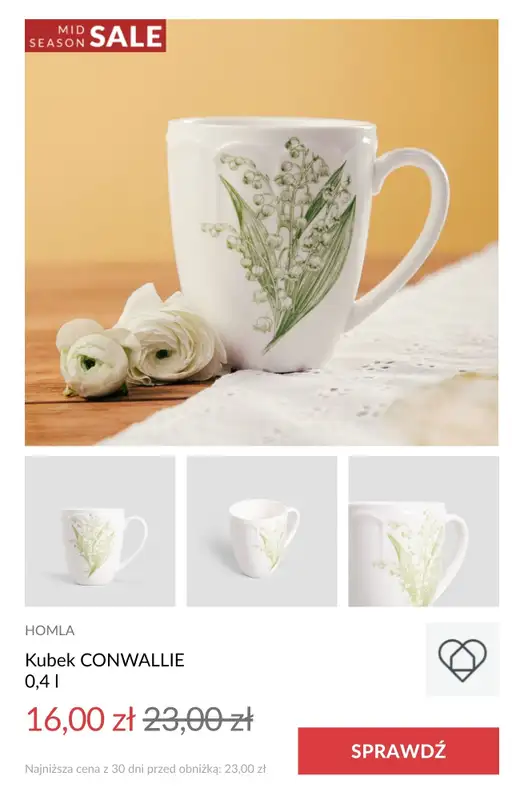 #WIELKANOC - gazetka promocyjna Homla | Do -50% Wielkanocna WYPRZEDAŻ od środy 16.04 do soboty 19.04 - strona 7