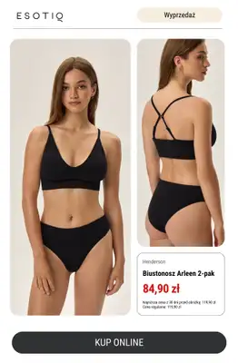 Esotiq - gazetka promocyjna Biustonosze do -50% taniej! od środy 16.04  - strona 4 Esotiq - gazetka promocyjna Biustonosze do -50% taniej! od środy 16.04  - strona 4