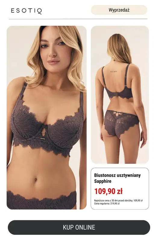 Esotiq - gazetka promocyjna Biustonosze do -50% taniej! od środy 16.04  - strona 6