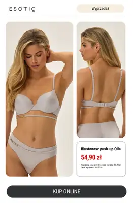 Esotiq - gazetka promocyjna Biustonosze do -50% taniej! od środy 16.04  - strona 2 Esotiq - gazetka promocyjna Biustonosze do -50% taniej! od środy 16.04  - strona 2