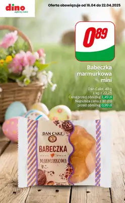 #WIELKANOC - gazetka promocyjna Dino | Wielkanocny koszyczek już od 0,89 zł od czwartku 17.04 do niedzieli 20.04 - strona 7