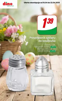 #WIELKANOC - gazetka promocyjna Dino | Wielkanocny koszyczek już od 0,89 zł od czwartku 17.04 do niedzieli 20.04 - strona 5