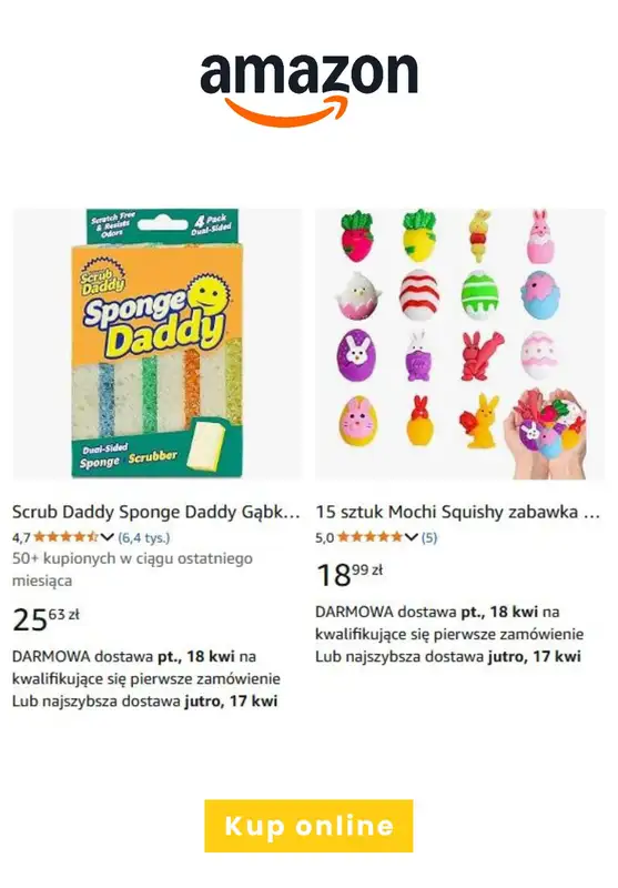#WIELKANOC - gazetka promocyjna Amazon | Wielkanocne okazje od środy 16.04  - strona 4