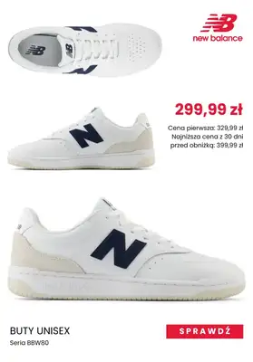 New Balance - gazetka promocyjna Białe sneakersy z wyprzedaży od czwartku 17.04  - strona 8 New Balance - gazetka promocyjna Białe sneakersy z wyprzedaży od czwartku 17.04  - strona 8