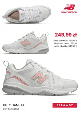 New Balance - gazetka promocyjna Białe sneakersy z wyprzedaży od czwartku 17.04  - strona 5 New Balance - gazetka promocyjna Białe sneakersy z wyprzedaży od czwartku 17.04  - strona 5