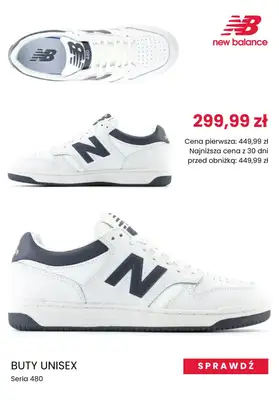 New Balance - gazetka promocyjna Białe sneakersy z wyprzedaży od czwartku 17.04  - strona 7 New Balance - gazetka promocyjna Białe sneakersy z wyprzedaży od czwartku 17.04  - strona 7