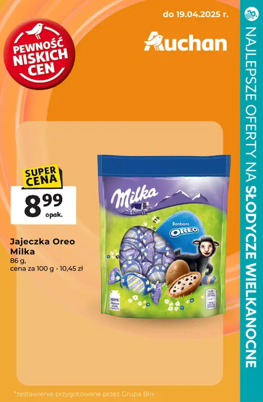 #WIELKANOC - gazetka promocyjna Najlepsze oferty na SŁODYCZE WIELKANOCNE od czwartku 17.04 do soboty 19.04 - strona 9