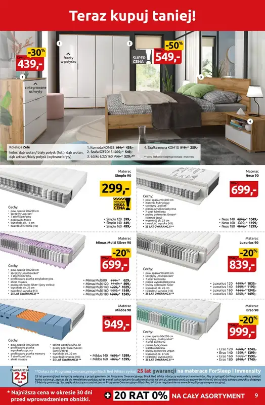 Black Red White - gazetka promocyjna Teraz kupuj taniej! od soboty 19.04 do wtorku 06.05 - strona 9