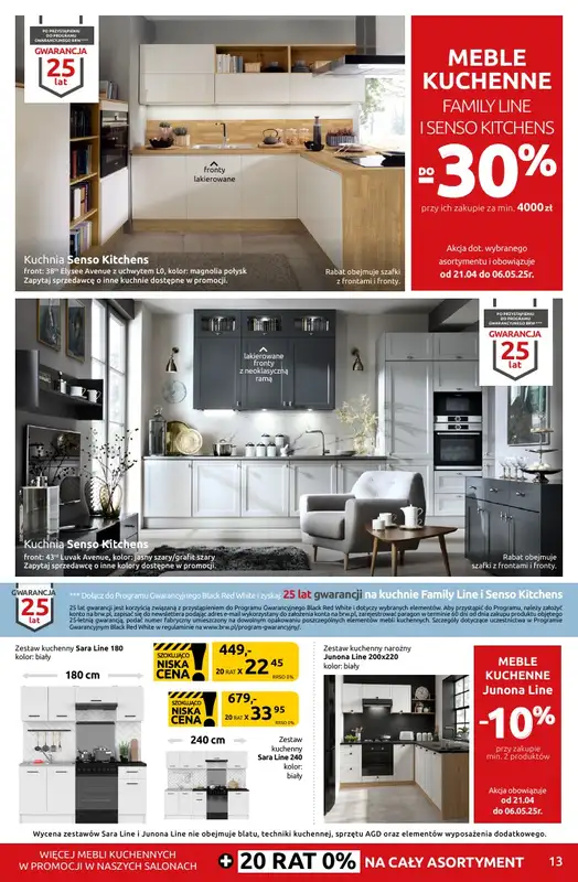 Black Red White - gazetka promocyjna Teraz kupuj taniej! od soboty 19.04 do wtorku 06.05 - strona 13