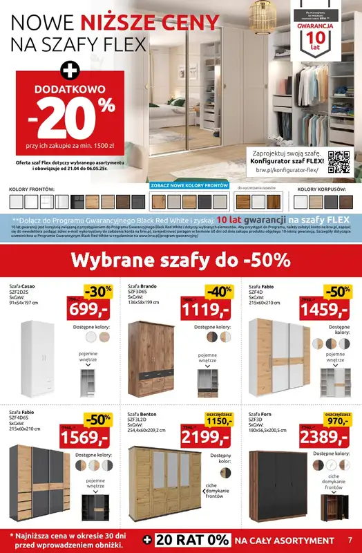 Black Red White - gazetka promocyjna Teraz kupuj taniej! od soboty 19.04 do wtorku 06.05 - strona 7