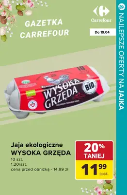 #WIELKANOC - gazetka promocyjna Najlepsze oferty na jajka od piątku 18.04 do soboty 19.04 - strona 5