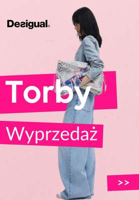 Desigual - gazetka promocyjna Torby z wyprzedaży od soboty 19.04 