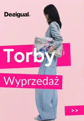Desigual - gazetka promocyjna Torby z wyprzedaży od soboty 19.04 