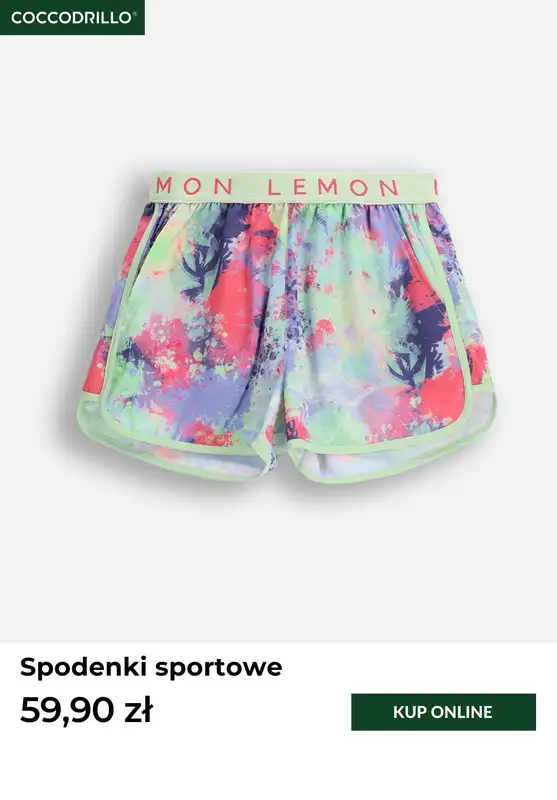 Coccodrillo - gazetka promocyjna Od 39,90 zł krótkie spodenki od niedzieli 20.04 do poniedziałku 28.04 - strona 9