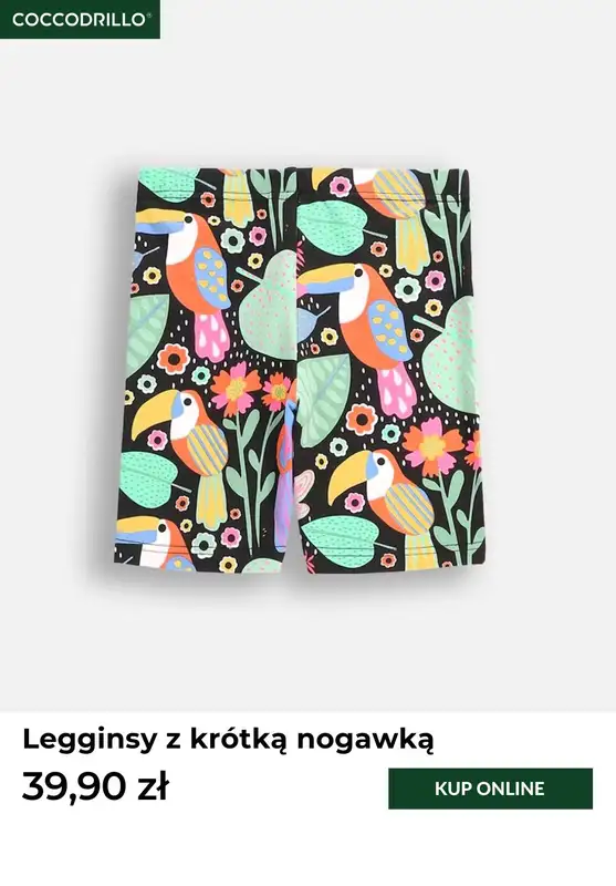 Coccodrillo - gazetka promocyjna Od 39,90 zł krótkie spodenki od niedzieli 20.04 do poniedziałku 28.04 - strona 4