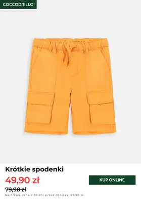 Coccodrillo - gazetka promocyjna Od 39,90 zł krótkie spodenki od niedzieli 20.04 do poniedziałku 28.04 - strona 6
