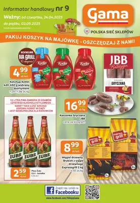 Gama - gazetka promocyjna Gazetka od czwartku 24.04 do piątku 02.05 Gama - gazetka promocyjna Gazetka od czwartku 24.04 do piątku 02.05
