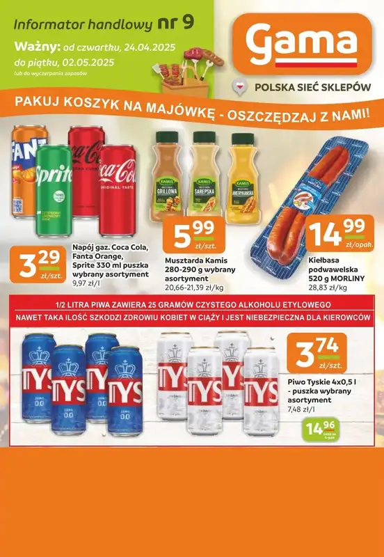 Gama - gazetka promocyjna Gazetka od czwartku 24.04 do piątku 02.05 - strona 12