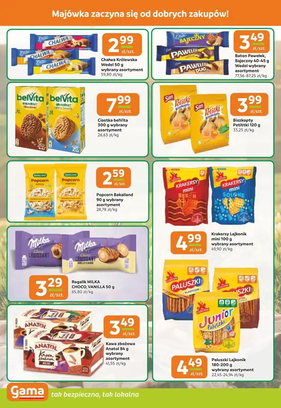Gama - gazetka promocyjna Gazetka od czwartku 24.04 do piątku 02.05 - strona 4