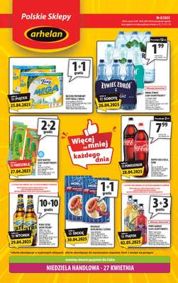 Arhelan - gazetka promocyjna Gazetka od piątku 25.04 do niedzieli 04.05