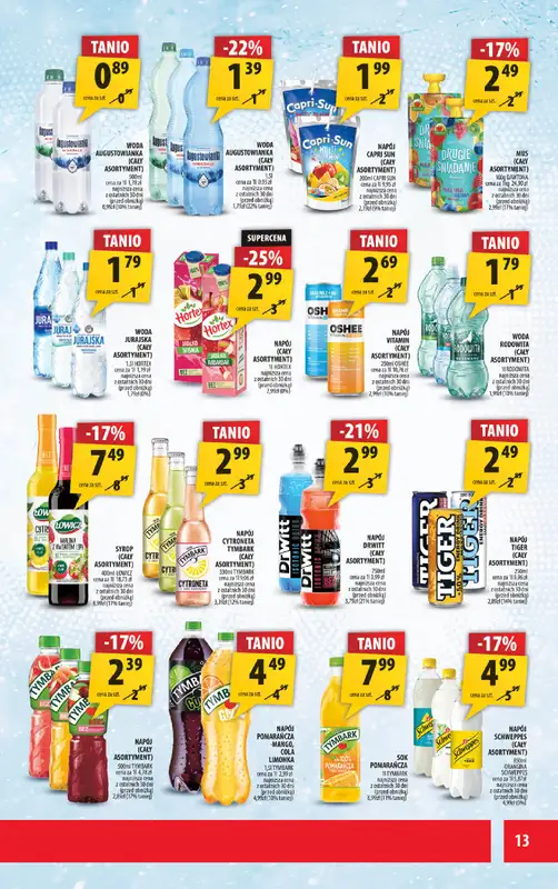 Arhelan - gazetka promocyjna Gazetka od piątku 25.04 do niedzieli 04.05 - strona 13