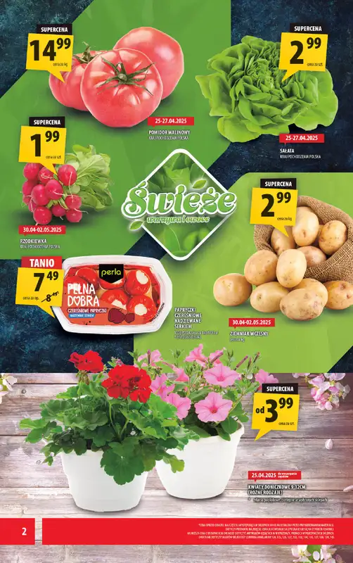 Arhelan - gazetka promocyjna Gazetka od piątku 25.04 do niedzieli 04.05 - strona 2