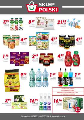 Sklep Polski - gazetka promocyjna Plakat promocyjny od wtorku 22.04 do niedzieli 04.05