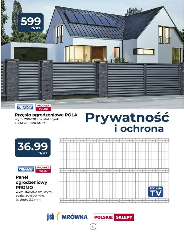 PSB Mrówka - gazetka promocyjna Gazetka od czwartku 24.04 do piątku 02.05 - strona 22